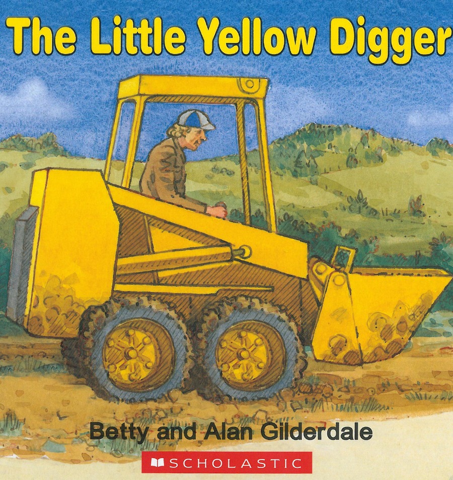 The Little Yellow Digger Book by Betty Gilderdale image