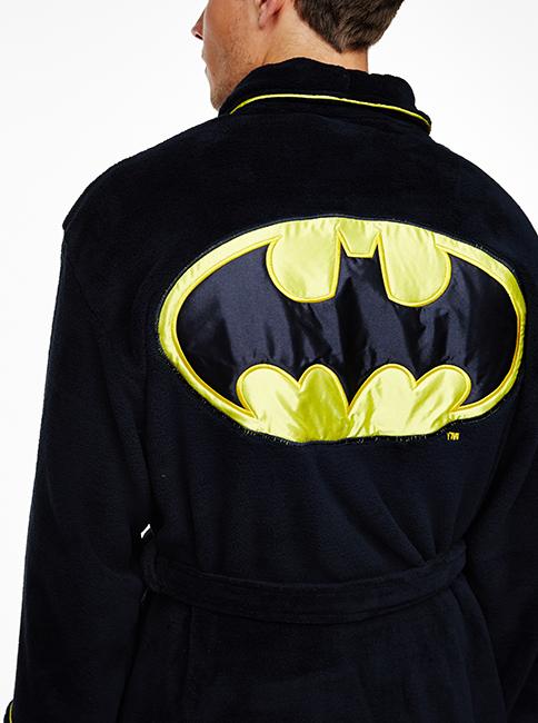 Batman Deluxe Bath Robe - Small image