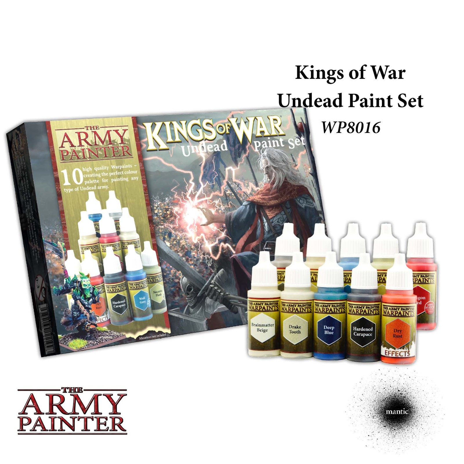 Army Painter Warpaints Kings of War Undead Paint Set image
