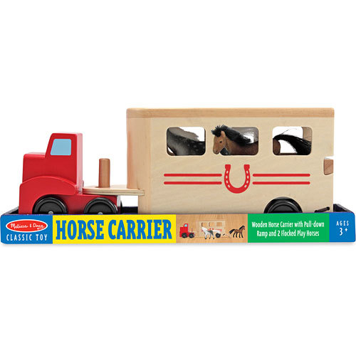 Melissa & Doug: Wooden Horse Carrier image