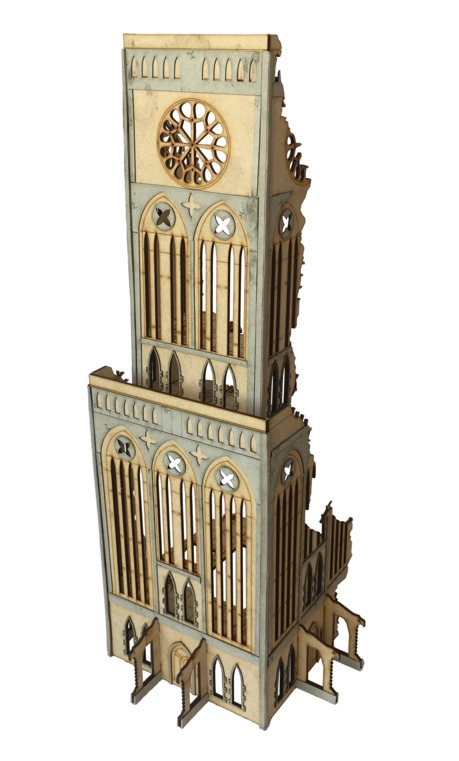 TTCombat: Tabletop Scenics - Gothic Ruined Tower image