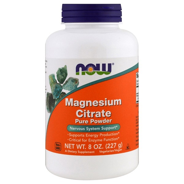 Now Foods Magnesium Citrate Pure Powder (227g) image