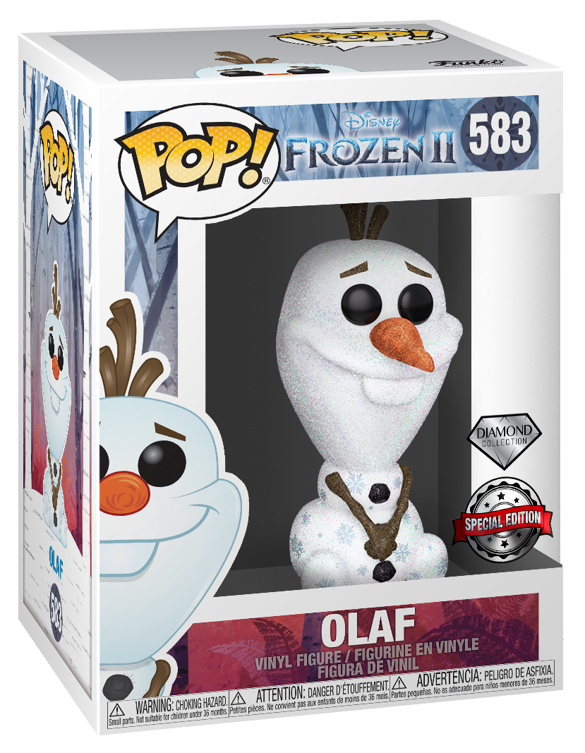 Frozen 2: Olaf (Diamond Glitter) - Pop! Vinyl Figure