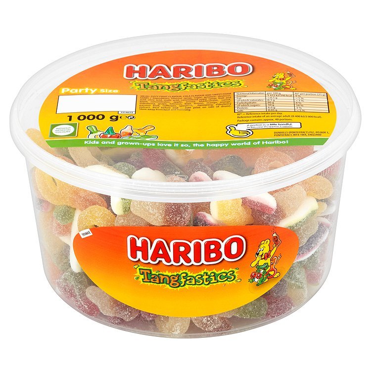 Haribo Tangfastics Sharing Drum image