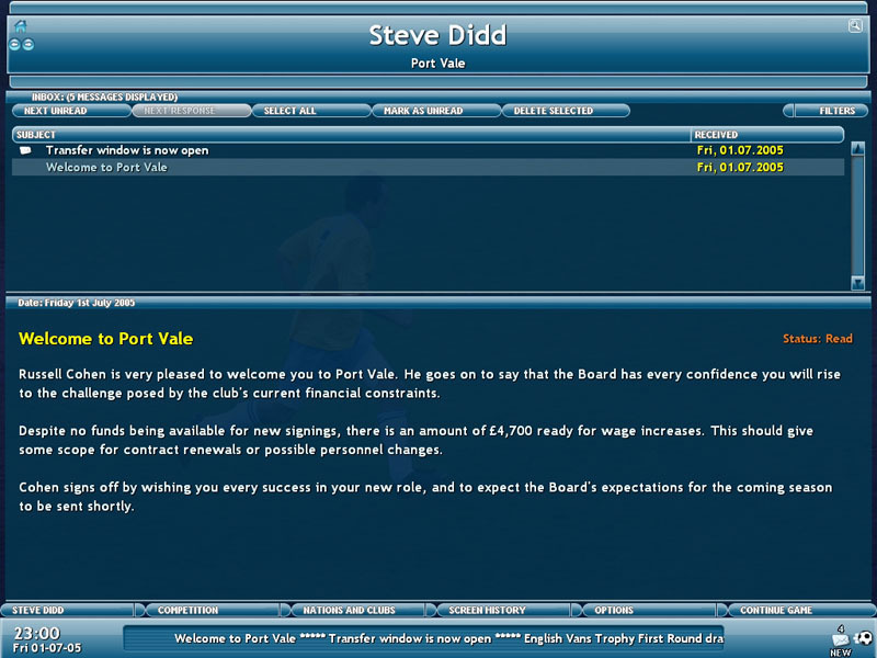 Championship Manager 2006 for PC image