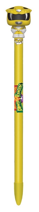 Mighty Morphin' Power Rangers: Yellow Ranger Pop! Pen Topper image