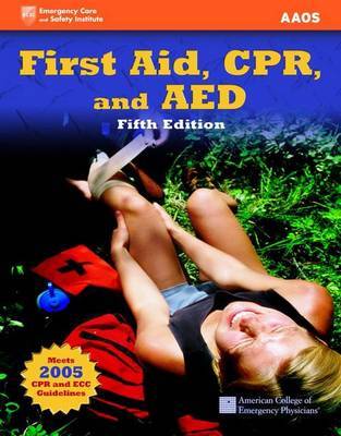 First Aid CPR and AED on Paperback by American Academy of Orthopaedic Surgeons (AAOS)