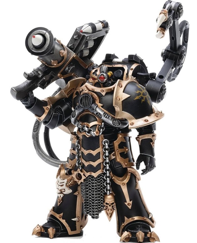 Joy Toy: Warhammer 40K - Black Legion Chaos Havocs Marine (05) - 1/18 Scale Figure