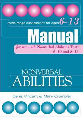 Nonverbal Abilities Tests Manual by Mary Crumpler image