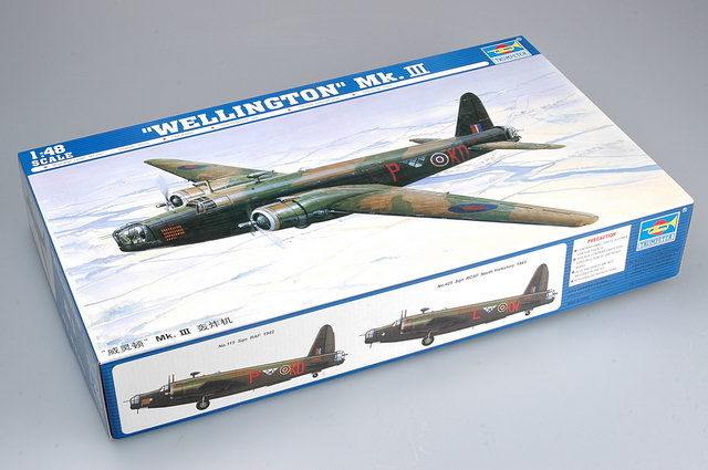 Trumpeter 1/48 Wellington Mk.III - Scale Model image