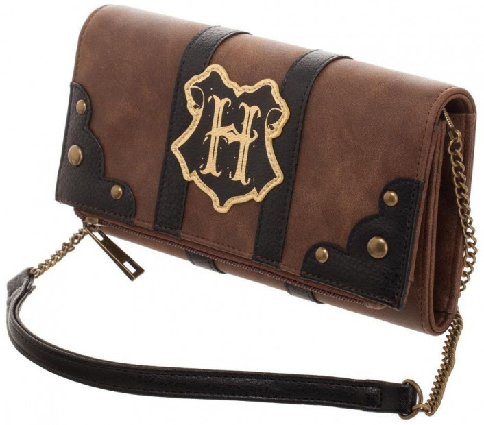 Harry Potter Trunk Inspired Foldover Clutch Bag image