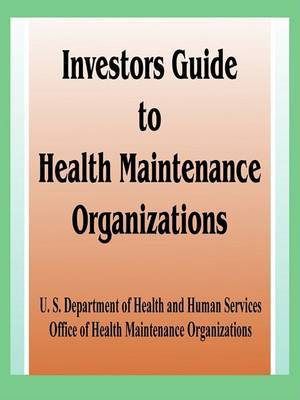 Investor's Guide to Health Maintenance Organizations by Books for Business image