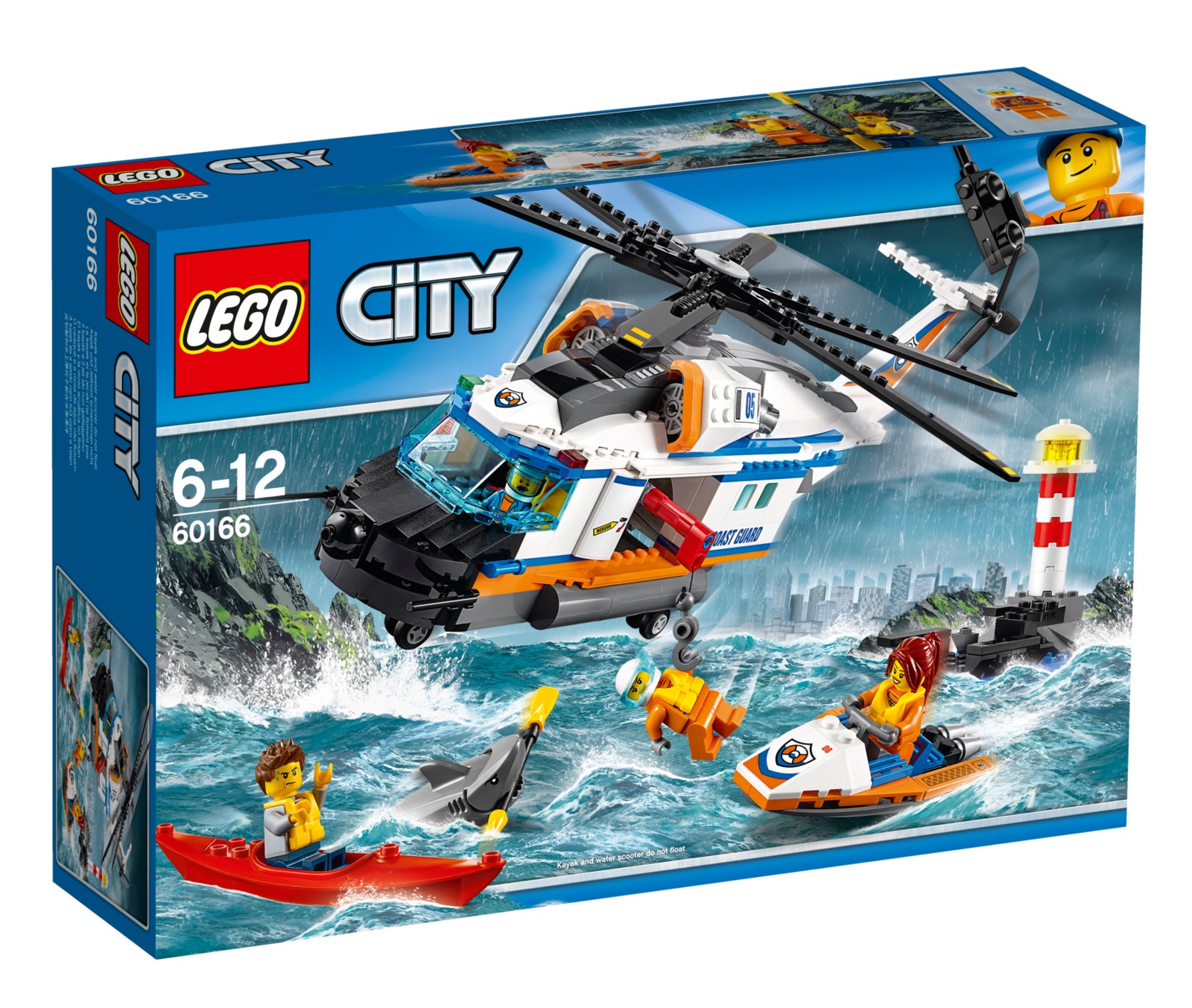 LEGO City: Heavy-duty Rescue Helicopter (60166)