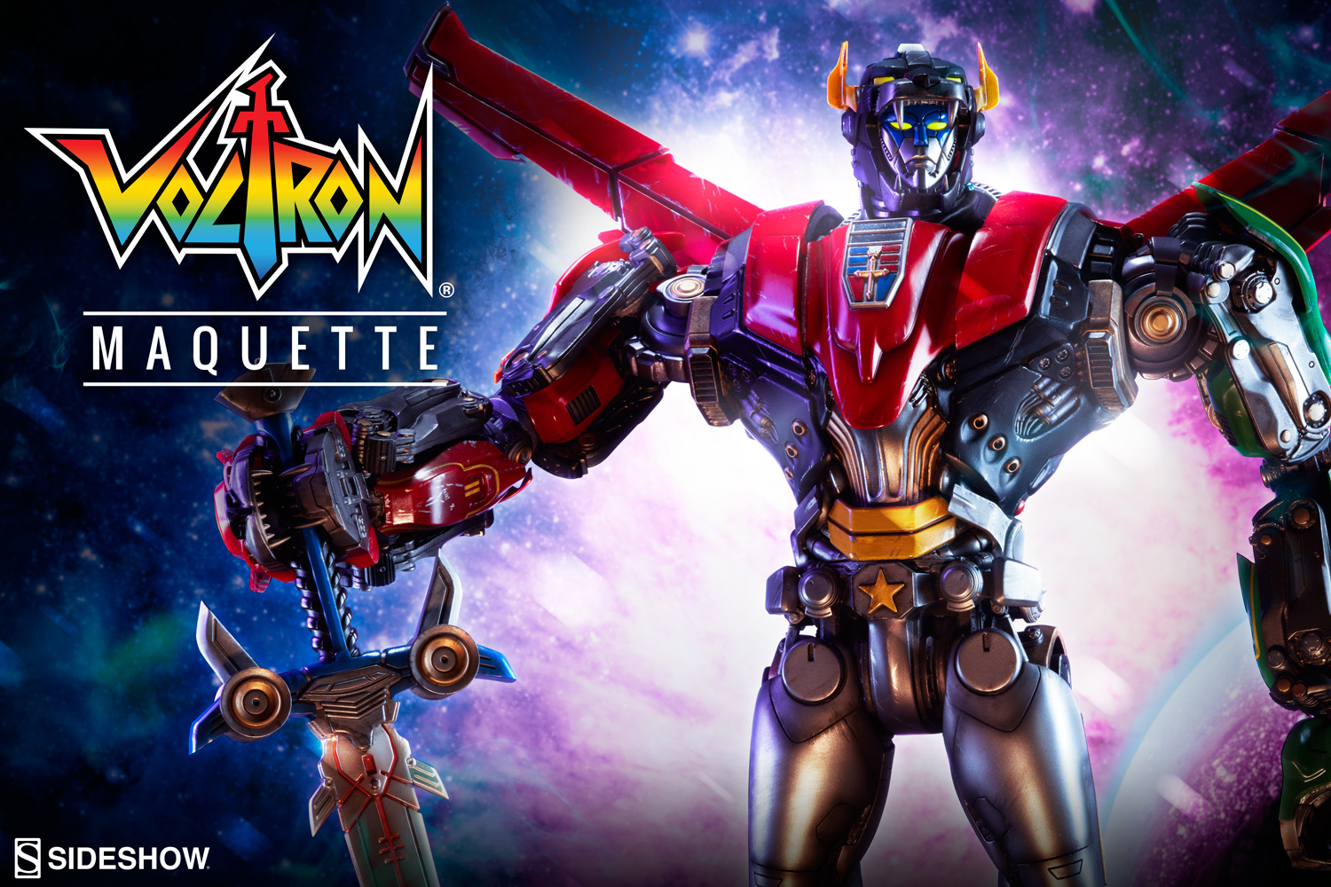 Voltron: Defender of the Universe - 27" Maquette Statue image