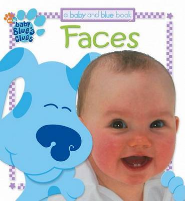 Baby and Blue Board Book: Faces by Jenny Miglis image