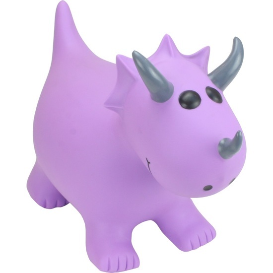 Happy Hopperz : Purple Triceratops image