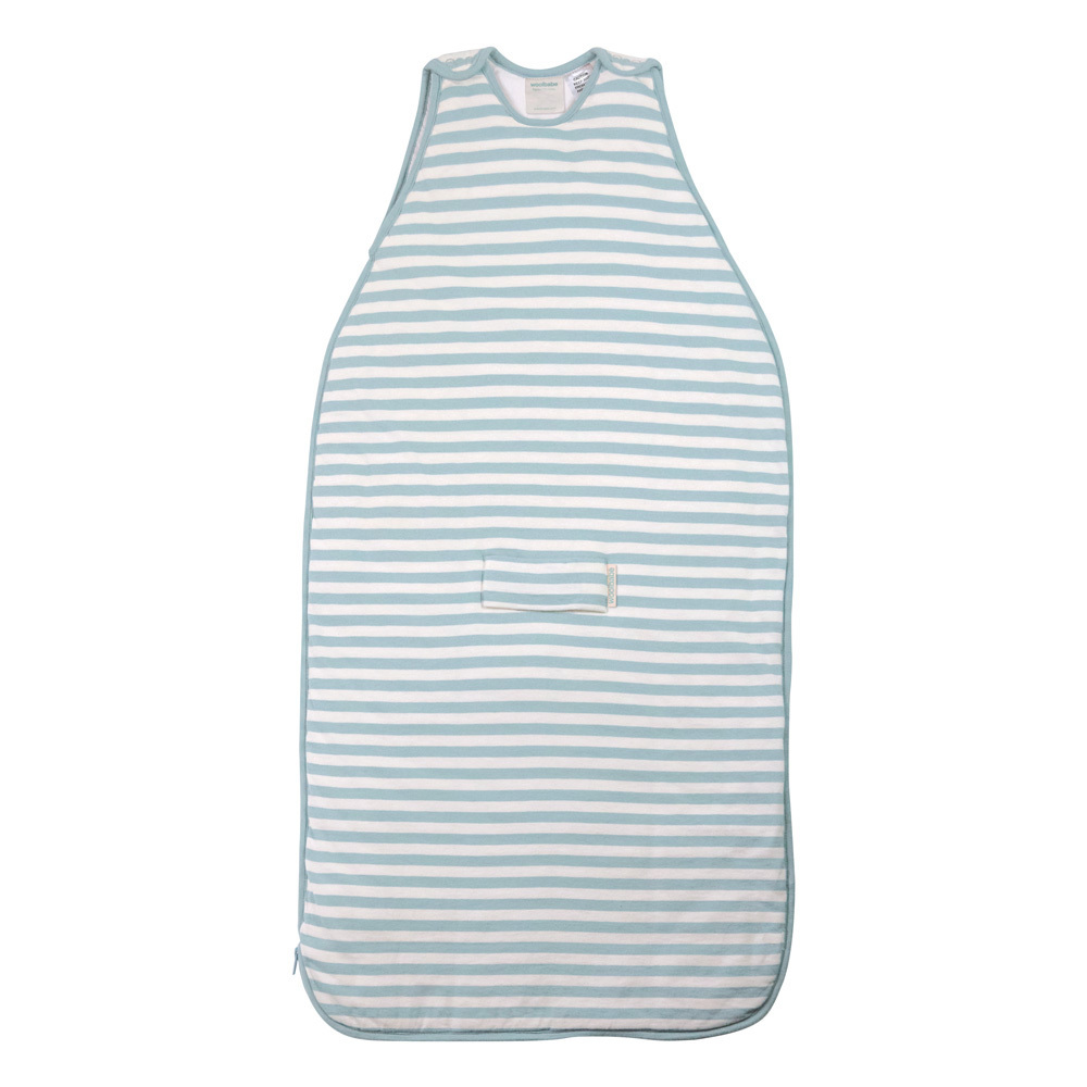 Woolbabe Duvet Side Zip Sleep Bag - Tide (3-24 Months) image