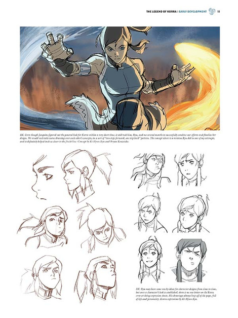 The Legend of Korra: The Art of the Animated Series: Book One: Air by Michael Dante DiMartino image