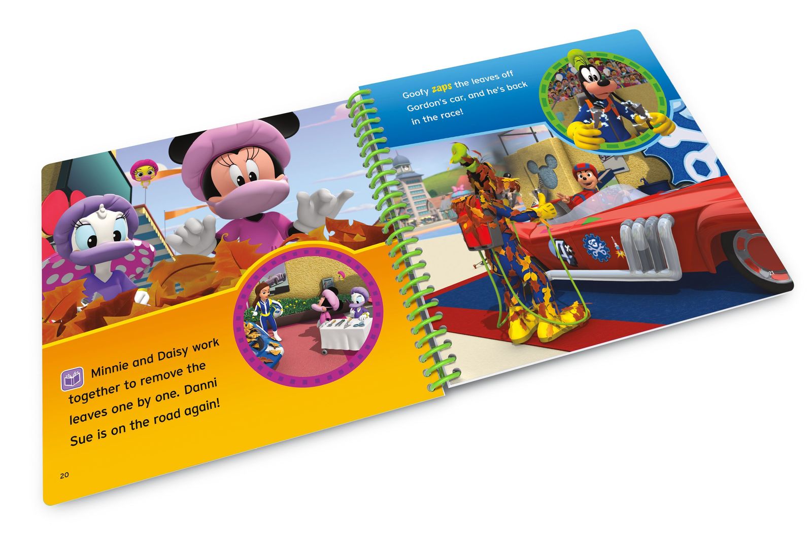 Leapstart 3D: Mickey & The Roadster Racers - Pit Crews to The Rescue image