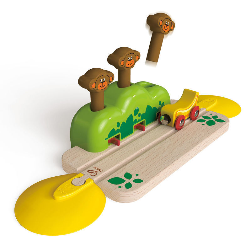 Hape: Monkey Pop Up Track image