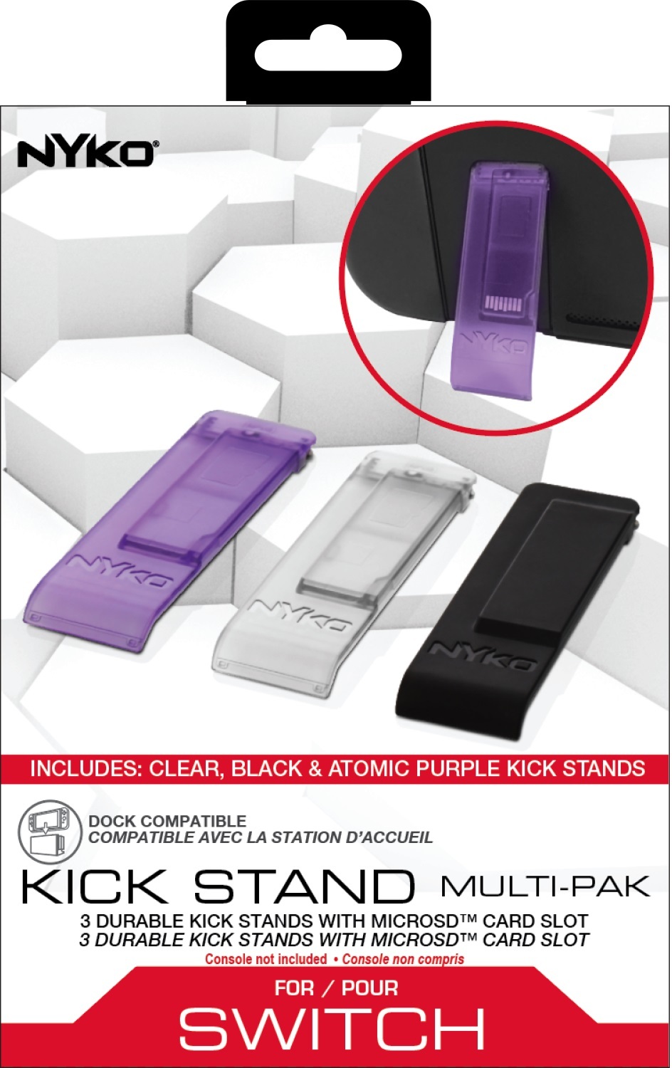 Nyko Kick Stand Multi-Pak for Nintendo Switch for Switch image