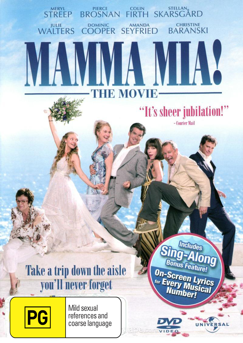 Mamma Mia!: The Movie on DVD