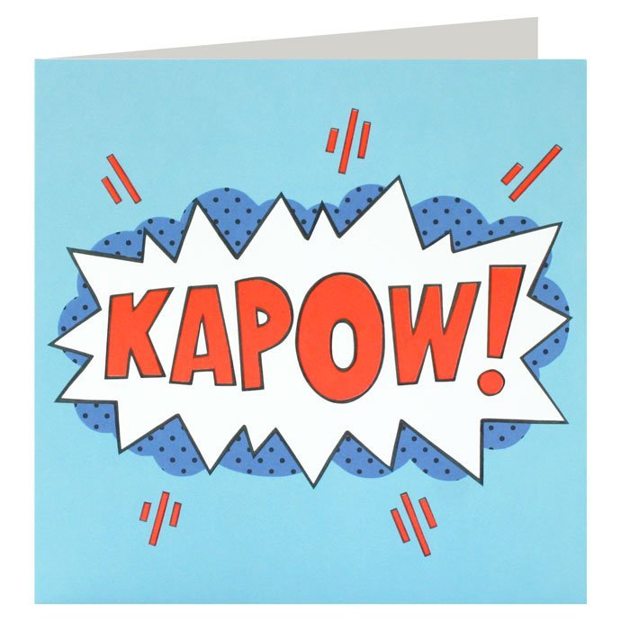 James Ellis: Kapow! - Greeting Card