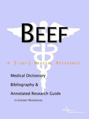 Beef - A Medical Dictionary, Bibliography, and Annotated Research Guide to Internet References image