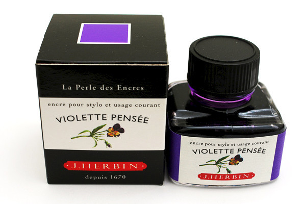 J Herbin: Fountain Pen Ink - Violette Pensee (30ml) image