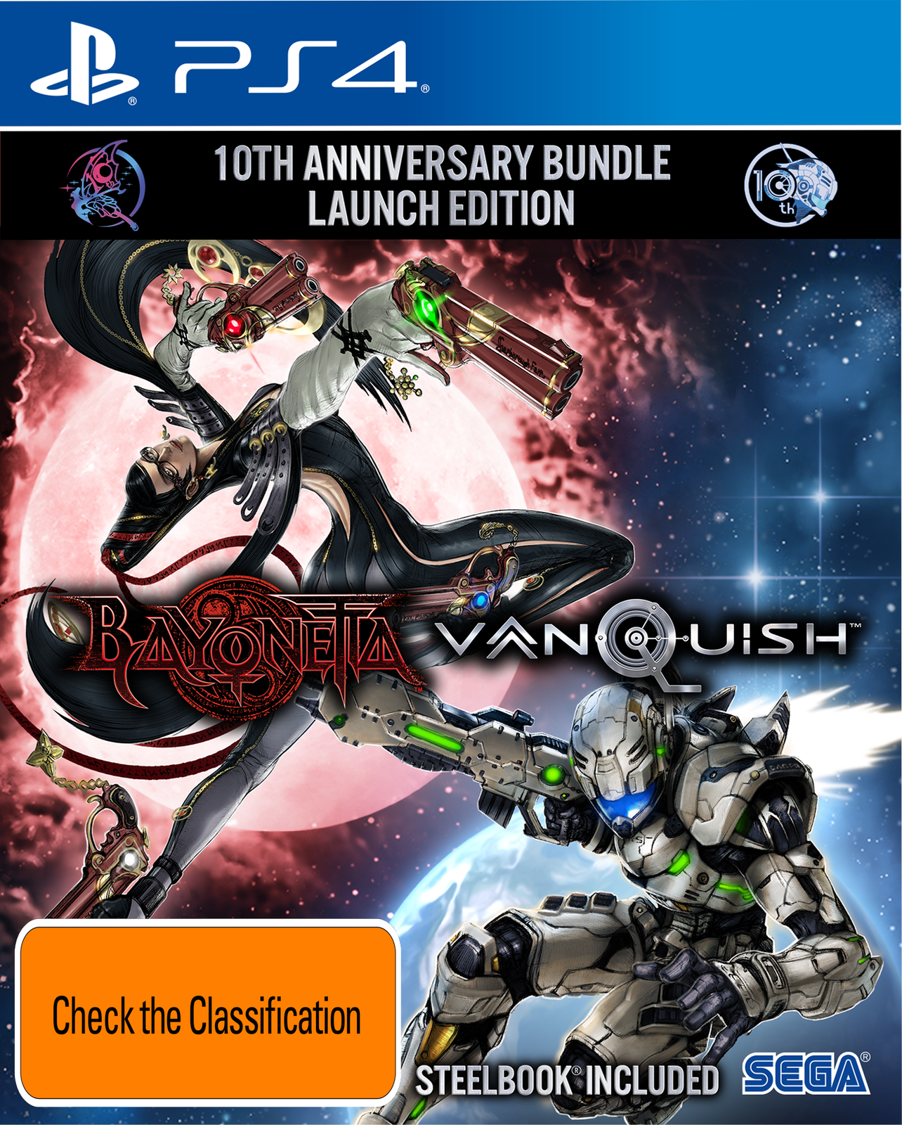Bayonetta & Vanquish 10th Anniversary Launch Edition for PS4 image
