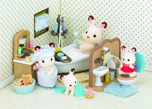 Sylvanian Families: Country Bathroom Set image