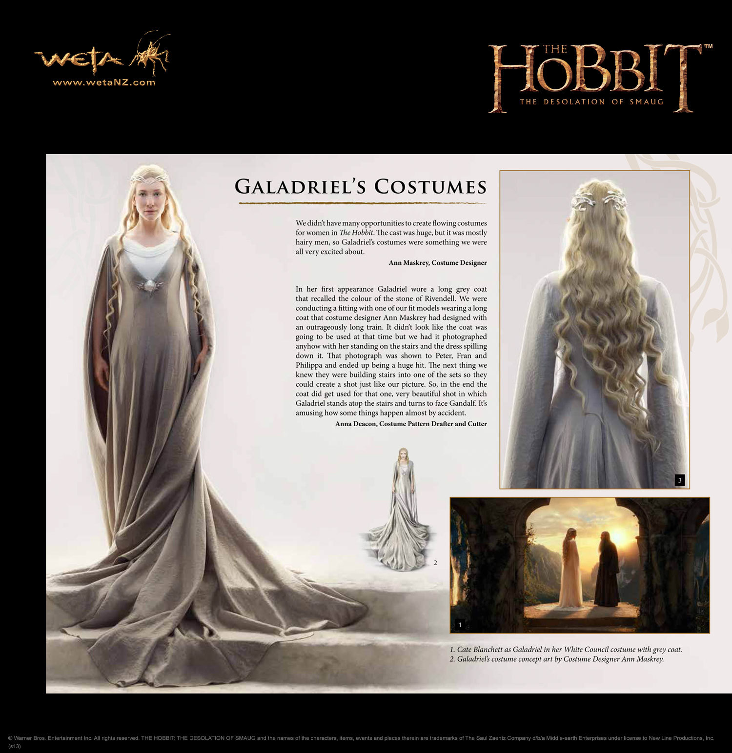 The Hobbit Desolation of Smaug Chronicles: Cloaks & Daggers by Weta image