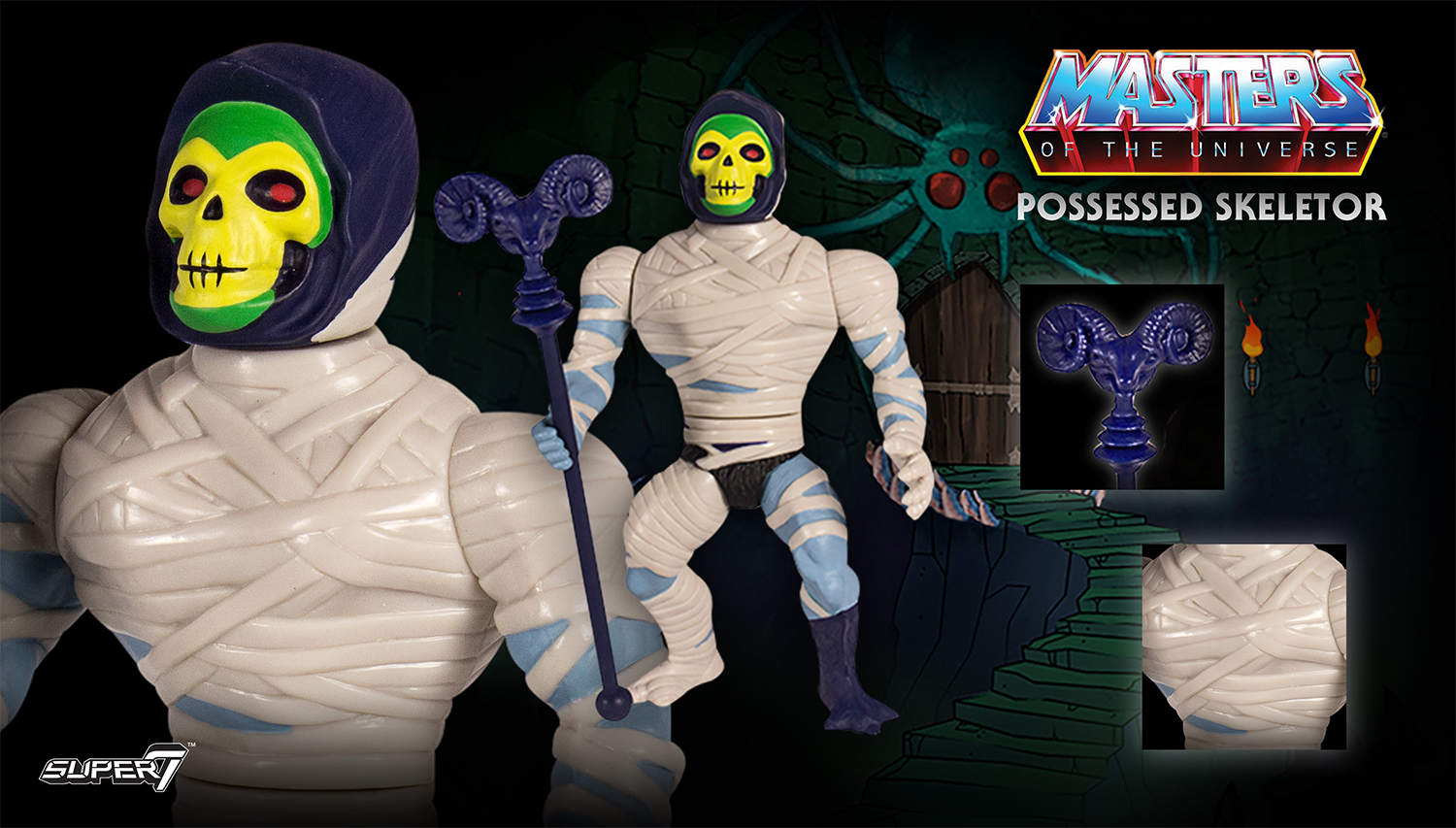 Masters of the Universe - Possessed Skeletor Vintage Action Figure image