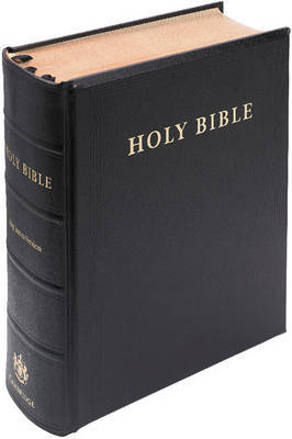 KJV Lectern Bible, Black Imitation Leather over Boards KJ982:XB image