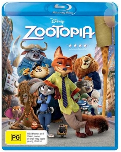 Zootopia on Blu-ray