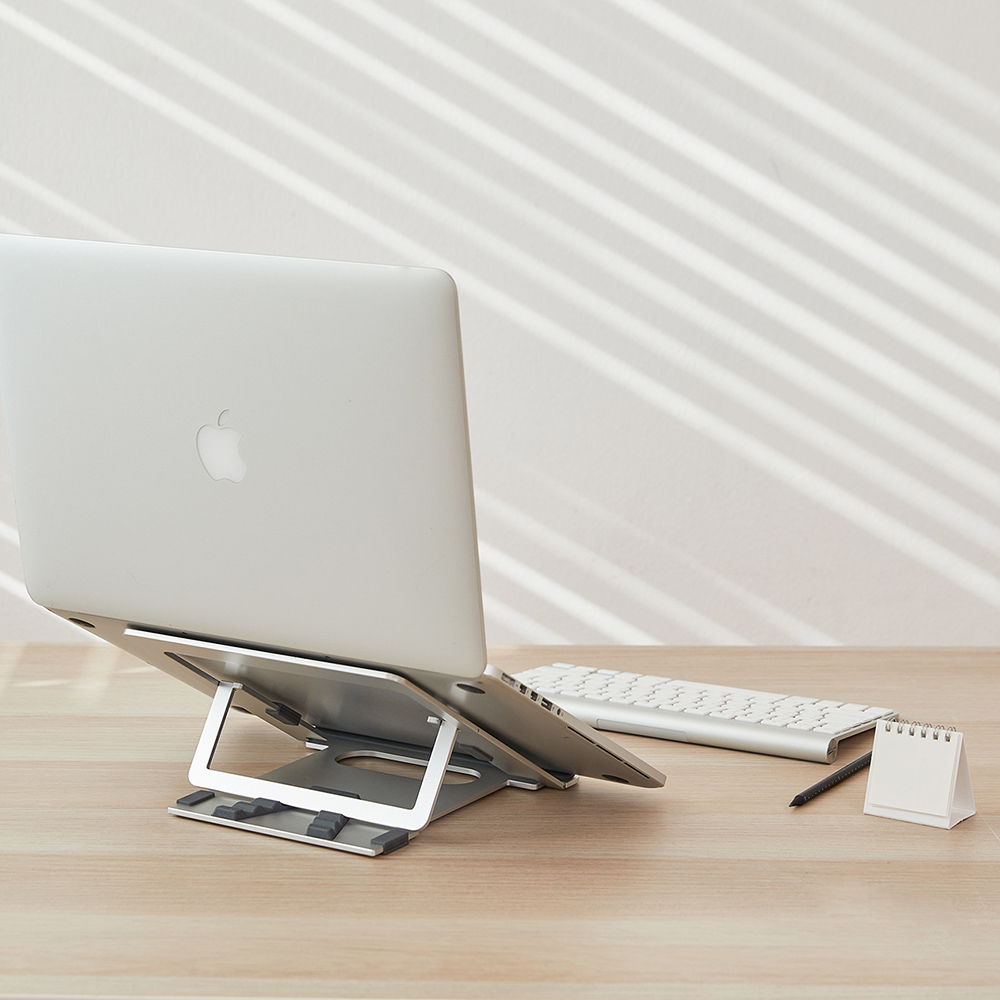 Pout EYES 3 ANGLE Aluminum Portable Laptop Stand at Mighty Ape Australia