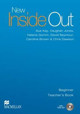 New Inside Out: Teacher's Book with Test CD Pack: Beginner by Adrian Tennant image