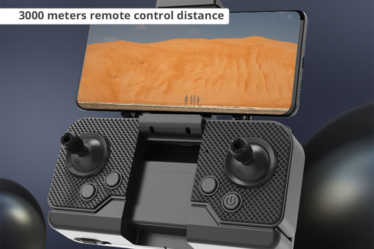 Kogan 4K Camera Drone with Obstacle Avoidance & 2 Batteries at