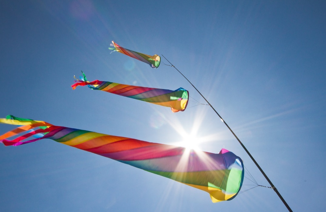 Buy Rainbow Wind Turbine Kite at Mighty Ape NZ