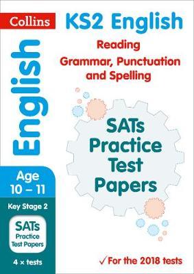 KS2 English Reading, Grammar, Punctuation and Spelling SATs Practice Test Papers by Collins KS2 image