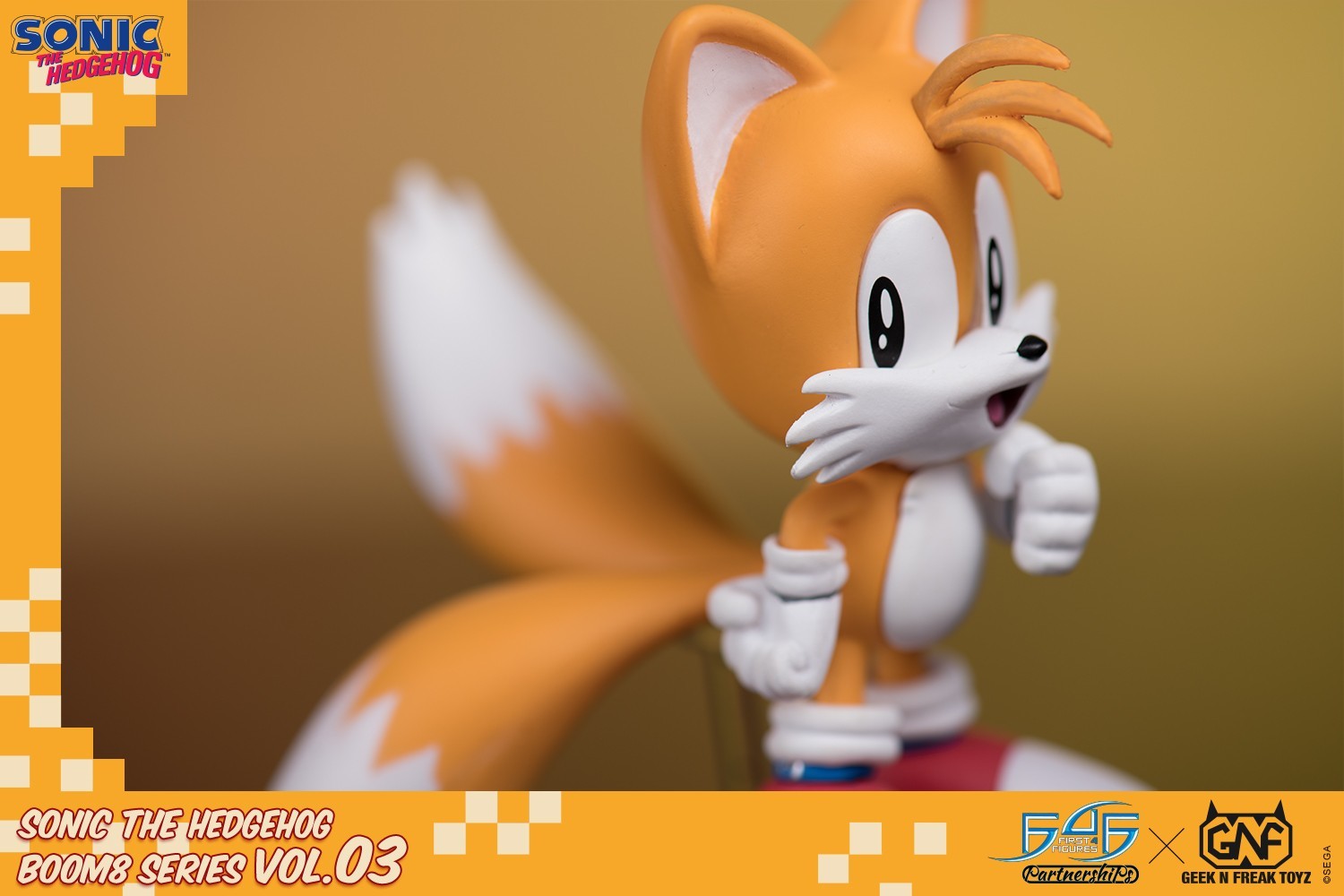 Sonic the Hedgehog: Tails - 3" Boom8 Figure image