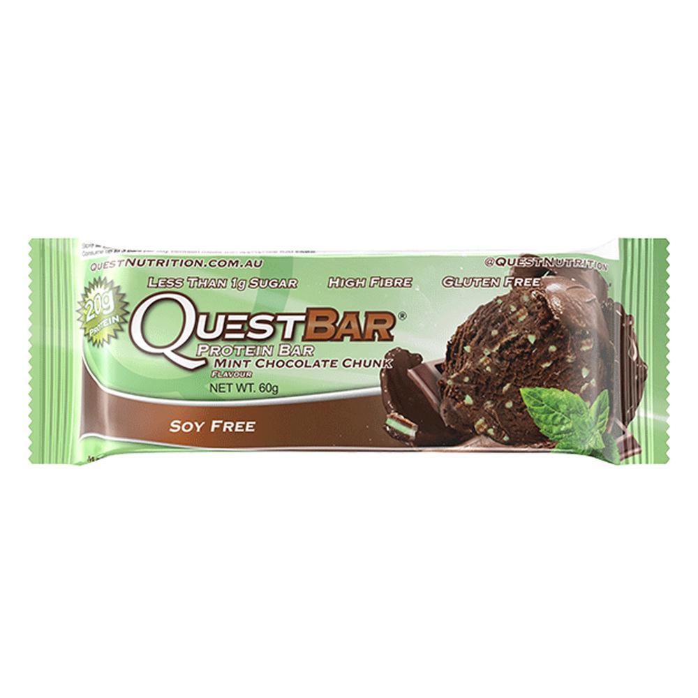 Buy Quest Nutrition Quest Bar x 1 (Mint Choc Chunk) at Mighty Ape NZ