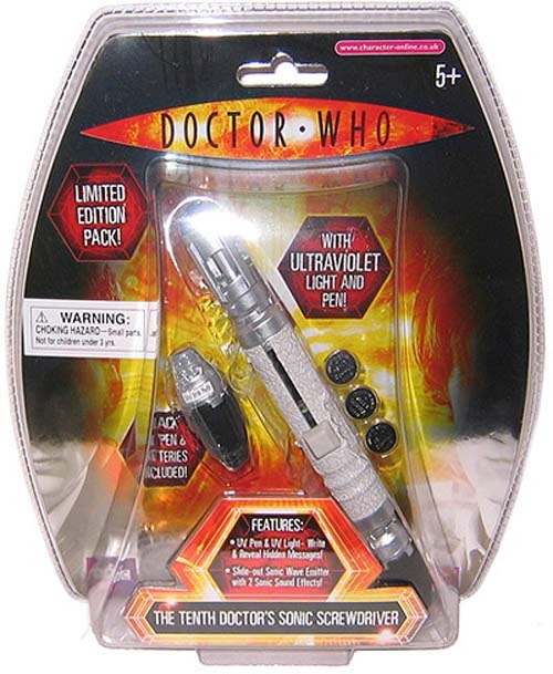 Doctor Who Classic 10th Doctor's Sonic Screwdriver