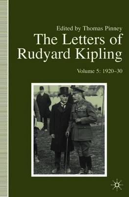 The The Letters of Rudyard Kipling: Volume 5 image