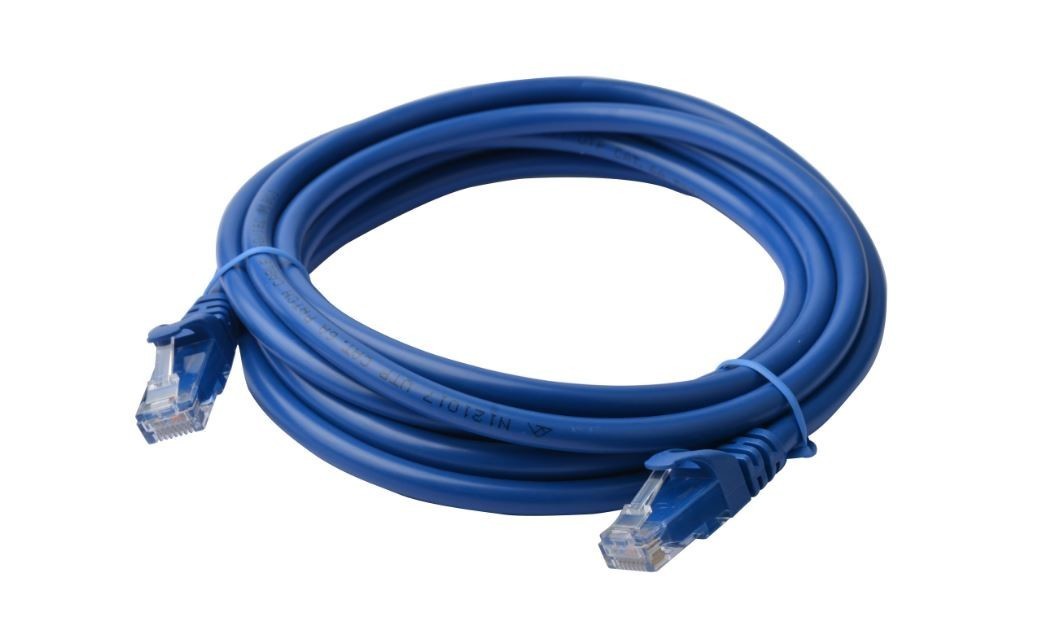 8Ware: Cat 6a UTP Snagless Ethernet Cable - 30m (Blue) image