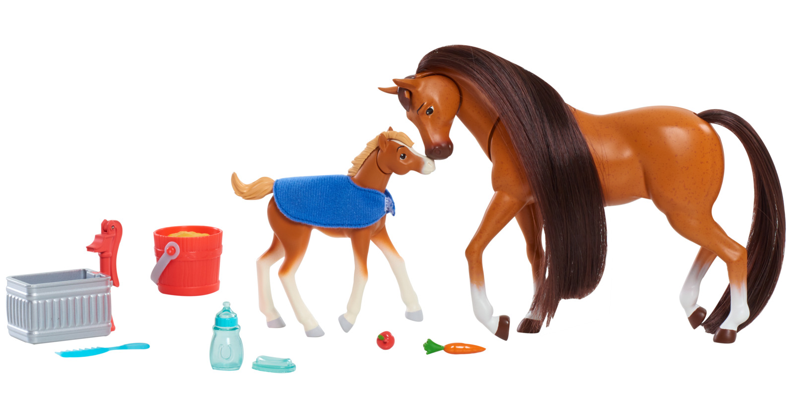 Spirit: Riding Free - Feed & Nuzzle Playset image