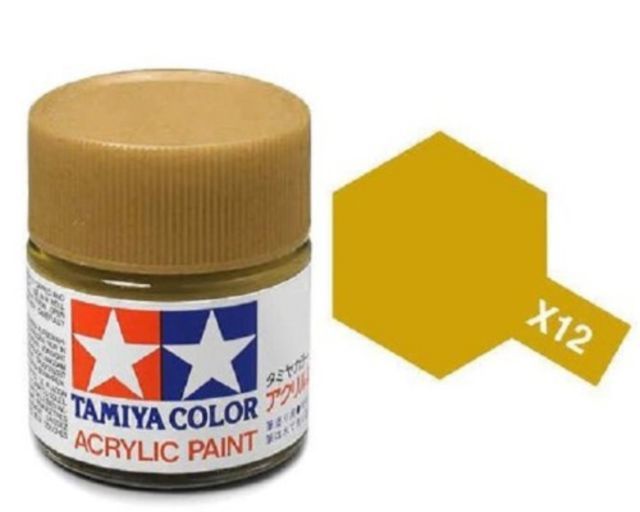 Tamiya Acrylic: Gold Leaf (X12) image