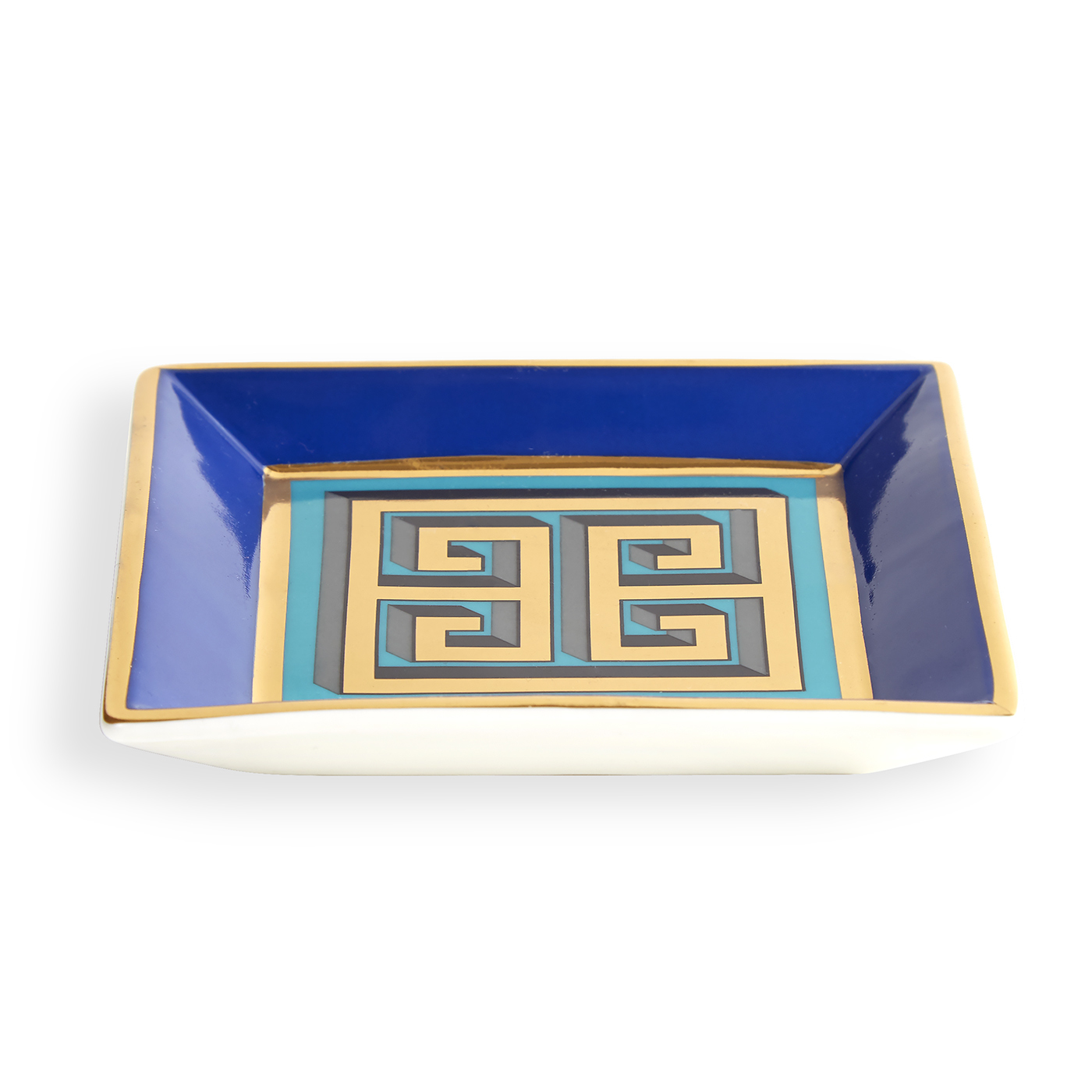 Jonathan Adler Square Tray (Mykonos, Navy) at Mighty Ape NZ