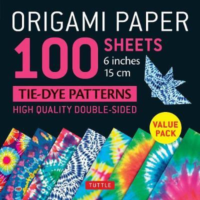 Origami Paper 100 Sheets Tie-Dye Patterns 6o (15 CM) image