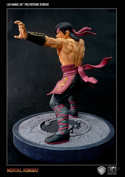 Mortal Kombat 10'' Polystone Statue - Liu Kang image